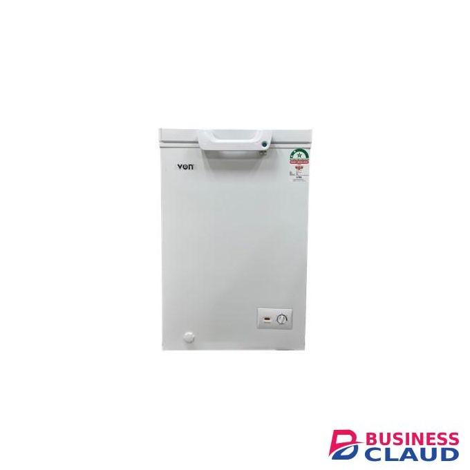 VON 98 L CHEST FREEZER ,WHITE INNER