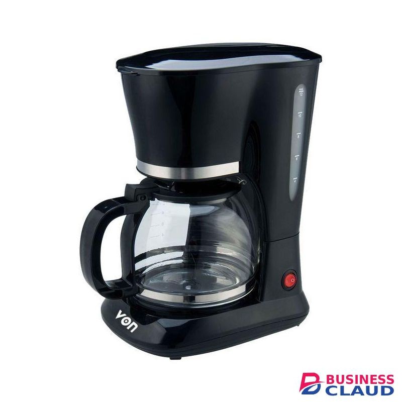 VON VCMD-901DK Drip Digital Coffee Maker - Black