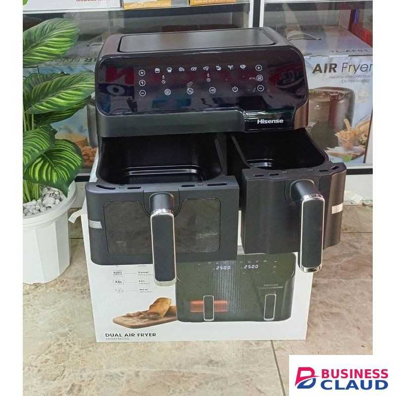 Hisense Dual Air Fryer 8L – Black
