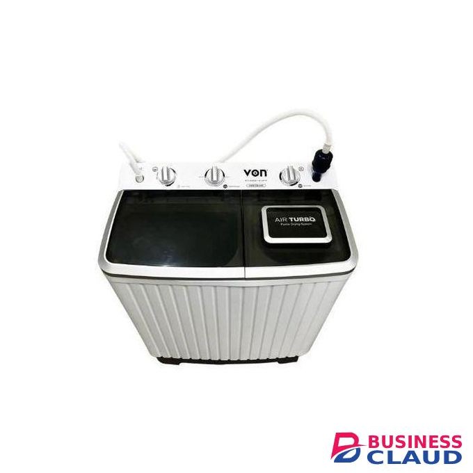 VON 8KG Twin Tub Washing Machine (1YR WRTY)