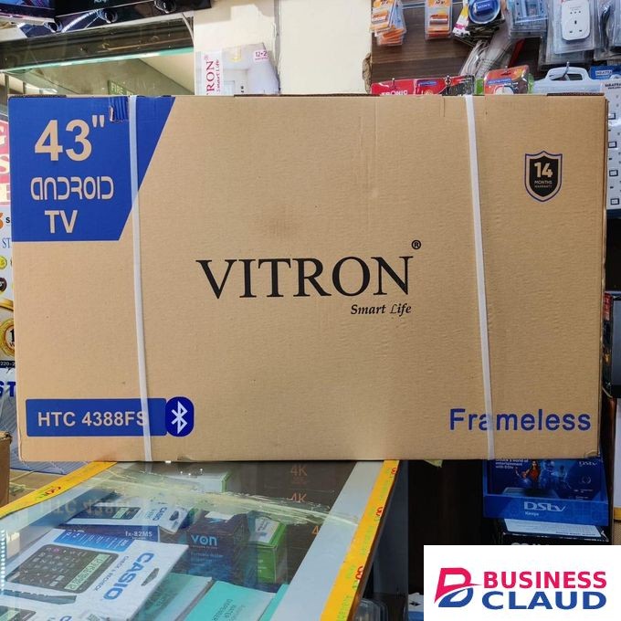 Vitron 4388FS-43" Inch-FULL HD SMART ANDROID TV, BLUETOOTH,NETFLIX,YOUTUBE