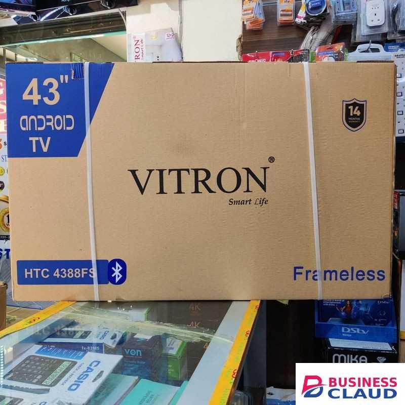 Vitron 43" Inch-FHD Smart Android TV With GooglePlay,BLUETOOTH-