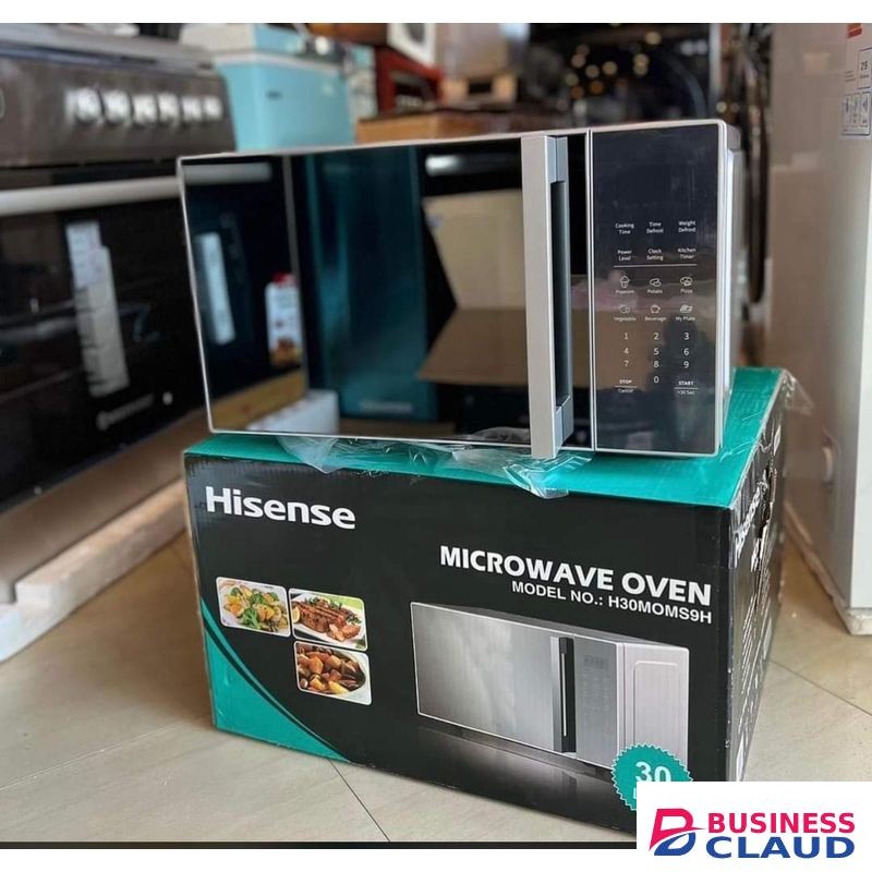 Hisense microwave 30L silver