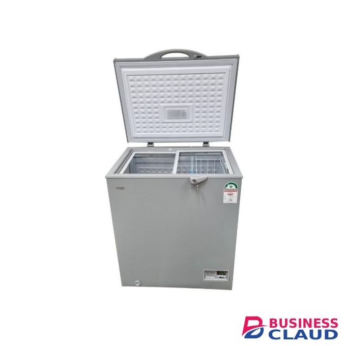 VON Chest Freezer, 198L - Silver