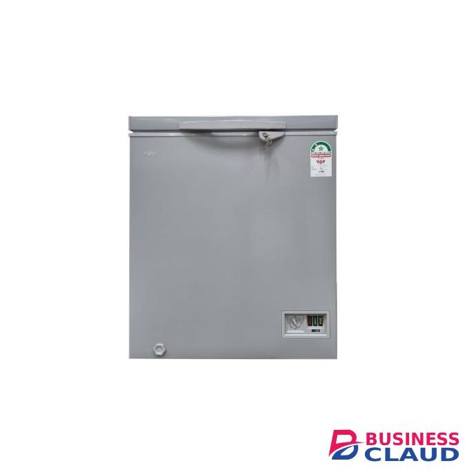 VON Chest Freezer, 198L - Silver