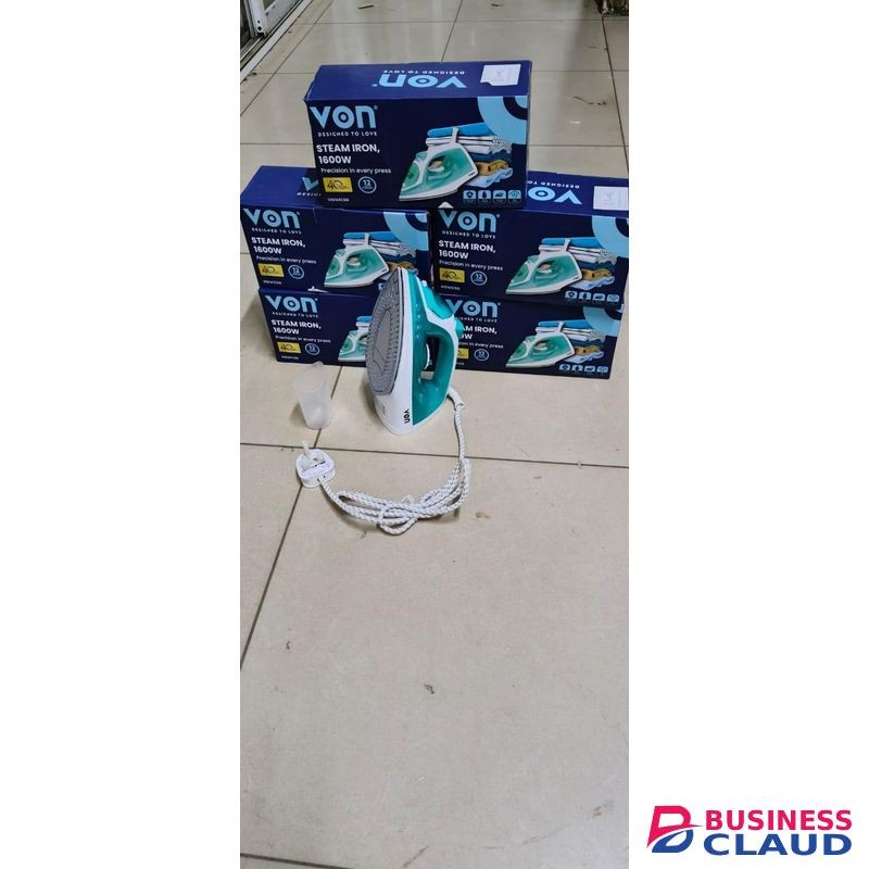 VON Steam Iron – 1600W