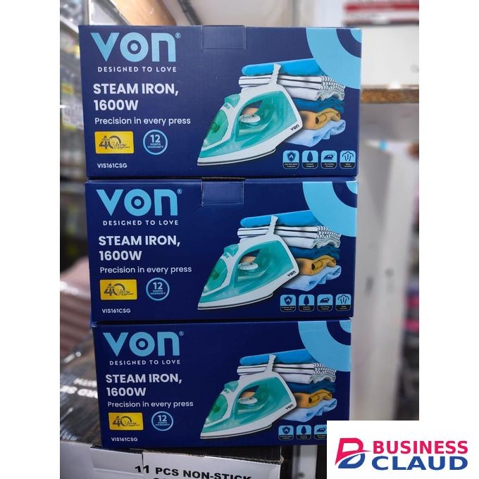 VON Steam Iron – 1600W