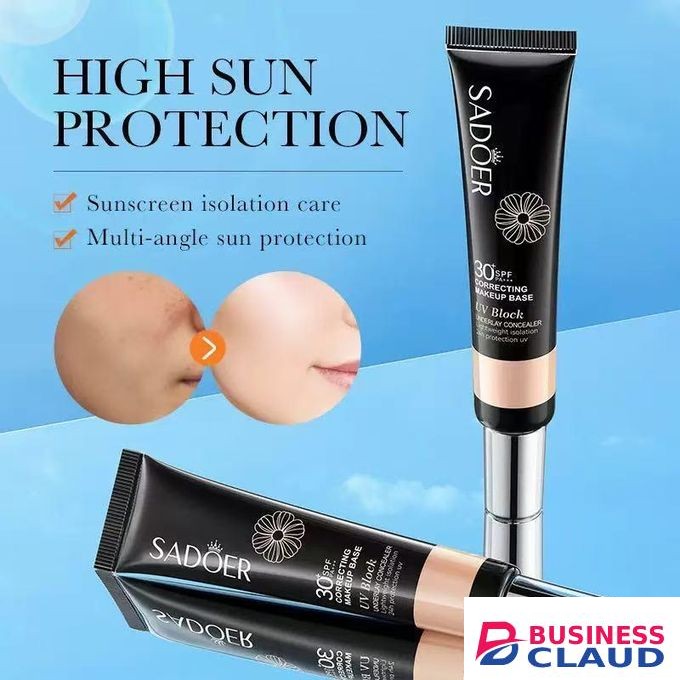 SADOER Sunscreen 30g, moisturizing multi-protection sunscreen. With Centella Extract