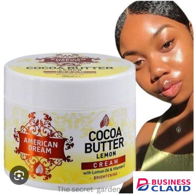 American Dream Cocoa butter lemon cream