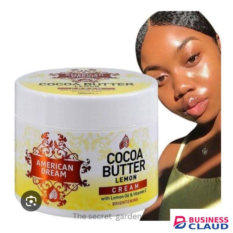 American Dream Cocoa butter lemon cream