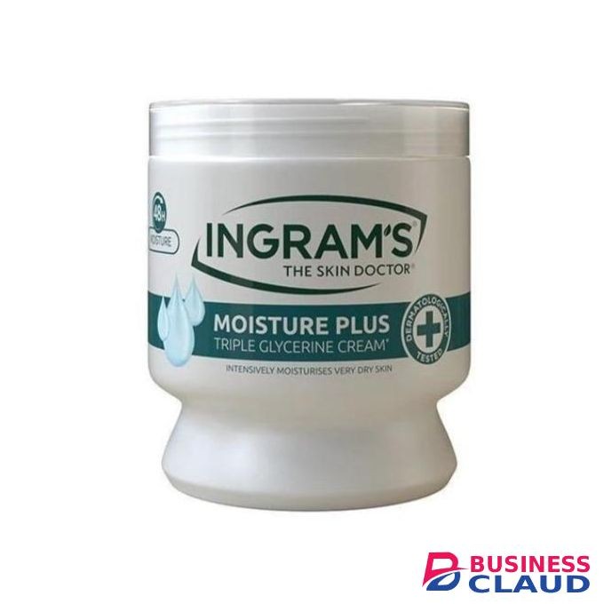 Ingram's The Skin Doctor Moisture Plus Cream with Triple Glycerine Intensively moisturizes Dry Skin