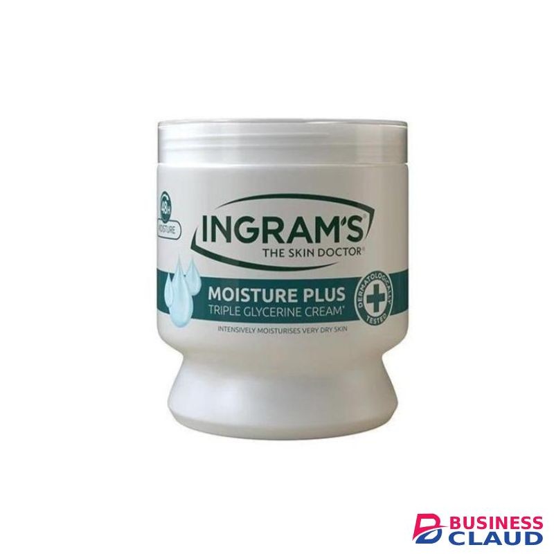 Ingram's The Skin Doctor Moisture Plus Cream with Triple Glycerine Intensively moisturizes Dry Skin