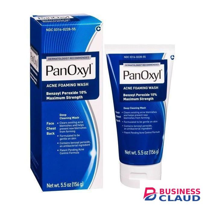 PanOxyl Acne Creamy Wash with 10% Benzoyl Peroxide Daily Control . Removes Pimples, Treats Acne, Cleans, Unclogs pores, Clears Breakouts, Hydrates, Moisturizes & Treats Acne on Chest, Face & Back