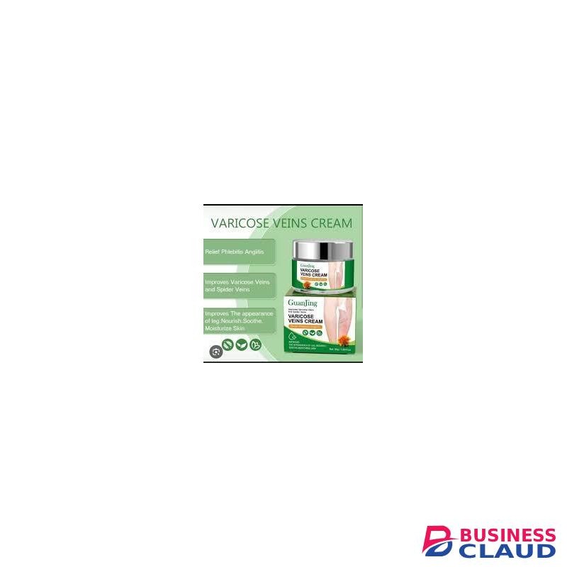 Guanjing Varicose Vein Cream - Spider Vein Treatment, Leg Circulation & Pain Relief, Skin Firming