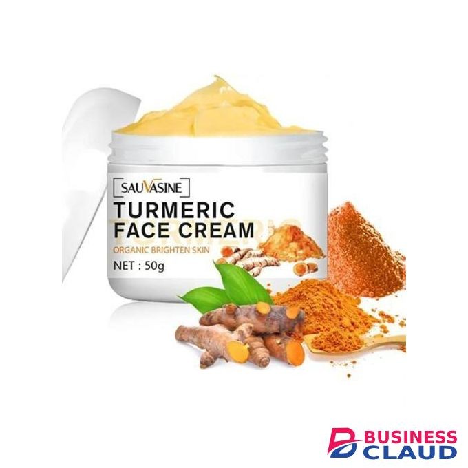 Sauvasine Tumeric Face Cream-Brighten,remove Dead Skin Cell,smoothen&Glows
