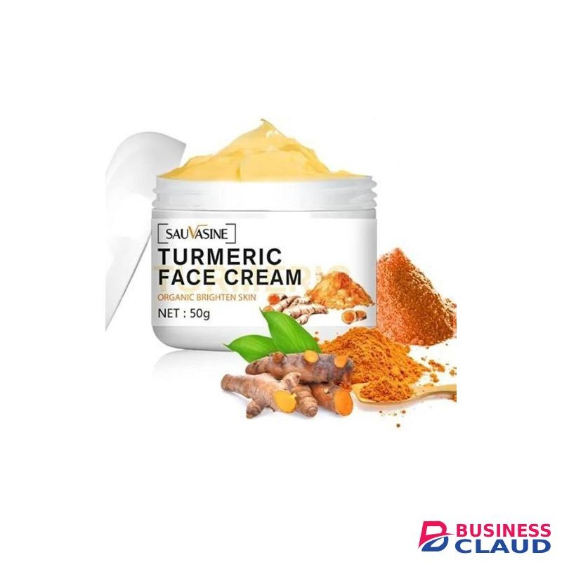 Sauvasine Tumeric Face Cream-Brighten,remove Dead Skin Cell,smoothen&Glows