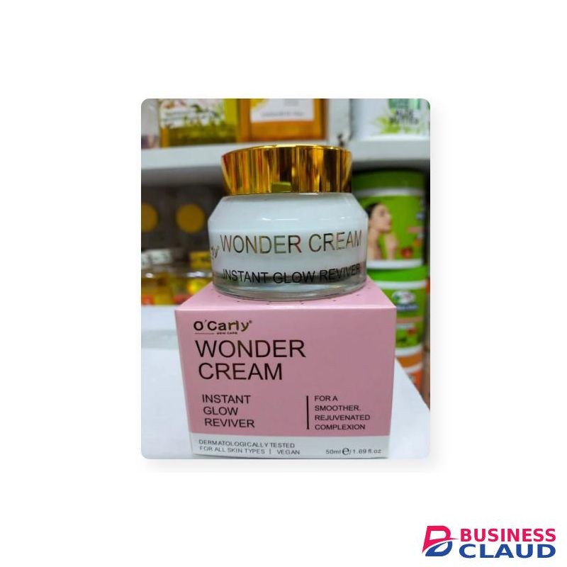 O'Carly Wonder cream instant glow reviver for a smoother rejuvenated complexion 50ml