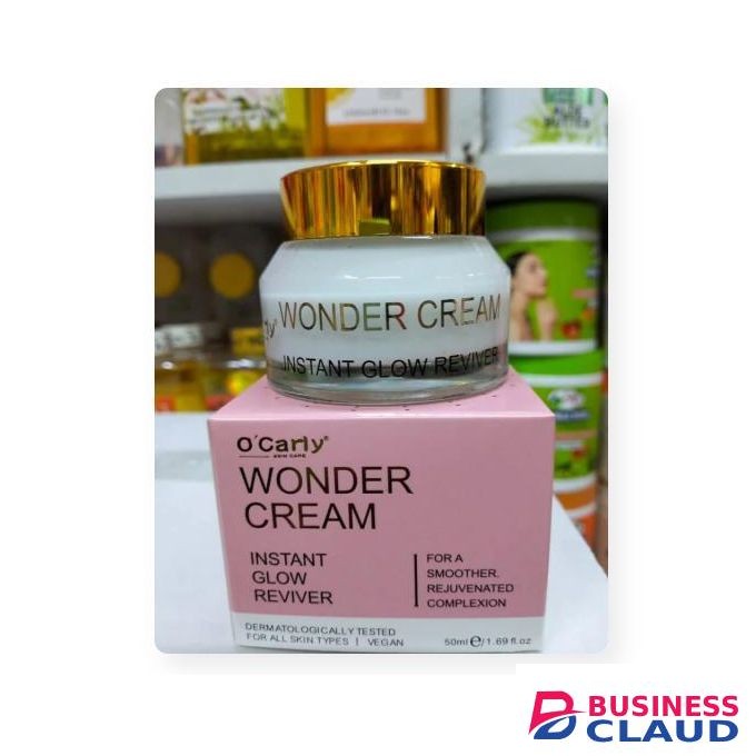 O'Carly Wonder cream instant glow reviver for a smoother rejuvenated complexion 50ml