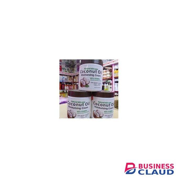 Natural Skin Care Coconut Oil Moisturizing Cream-10.5 oz
