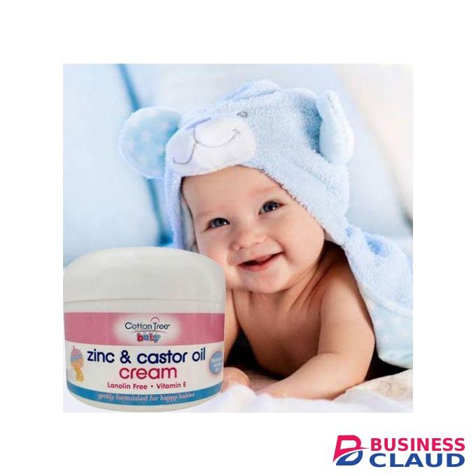 Cotton Tree Tree Zinc & Castor Oil Baby Cream