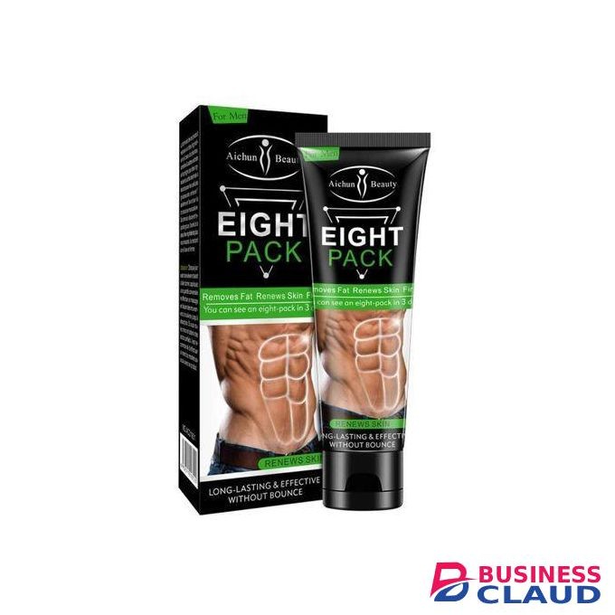 Aichun Beauty Eight Pack For Men Strong Waist Manly Torso Smooth Lines Press Fitness Belly Burning Muscle Fat Remove Renews Skin Weight Loss Slimming Cream 80g
