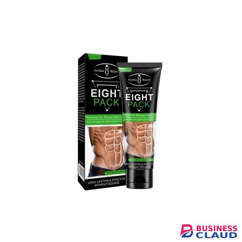 Aichun Beauty Eight Pack For Men Strong Waist Manly Torso Smooth Lines Press Fitness Belly Burning Muscle Fat Remove Renews Skin Weight Loss Slimming Cream 80g