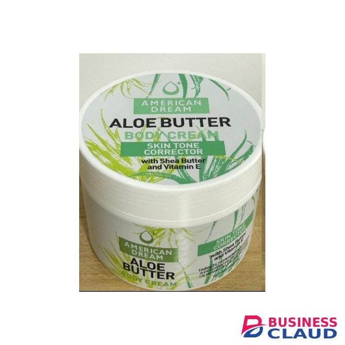American Dream Aloe Butter with Shea Butter & Vitamin E Skin Corrector Body Cream