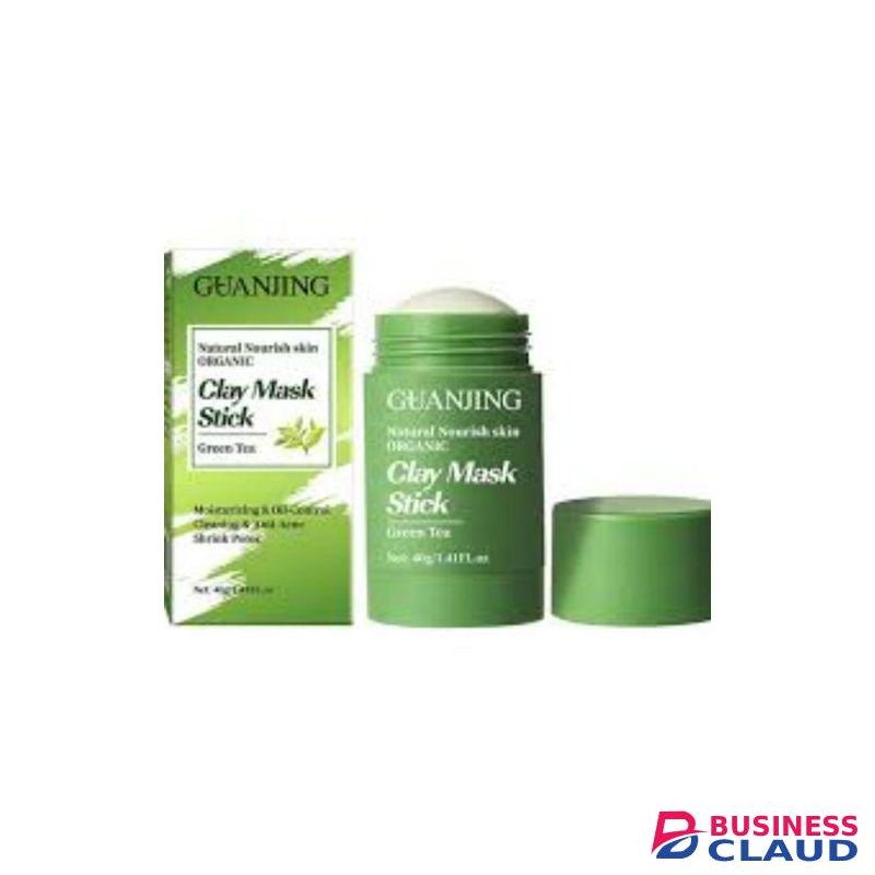 Guanjing Clay Mask Stick Green Tea Moisturizing & Oil Control, Cleaning & Anti-Acne Shrink Pores