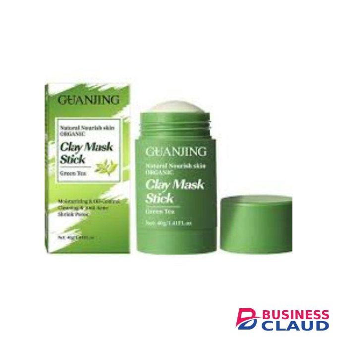 Guanjing Clay Mask Stick Green Tea Moisturizing & Oil Control, Cleaning & Anti-Acne Shrink Pores