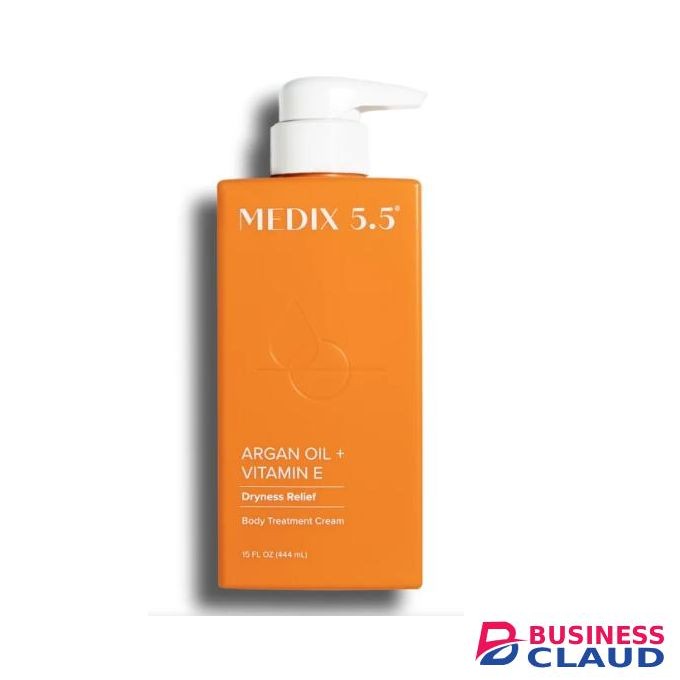 Medix 5.5 Argan Oil Cream + Vitamin E Dryness Relief Body Cream 444ml