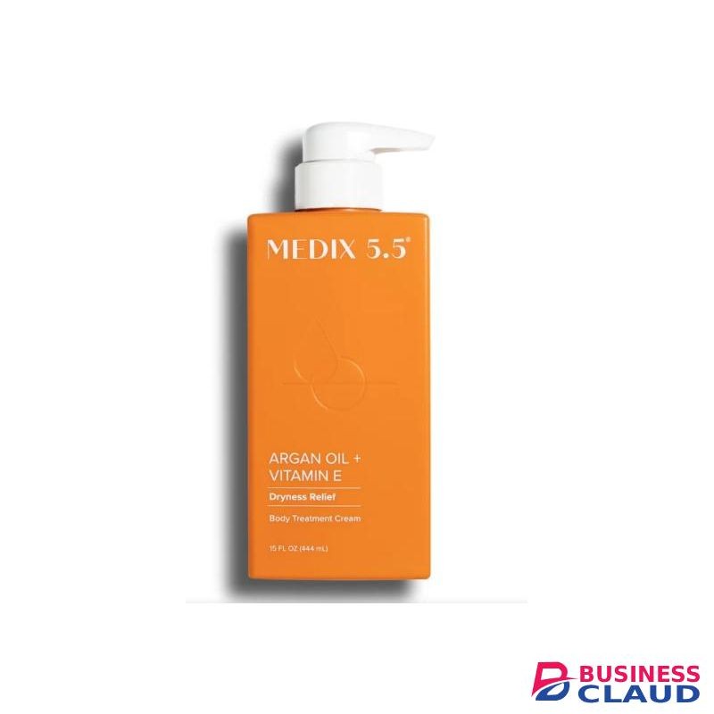 Medix 5.5 Argan Oil Cream + Vitamin E Dryness Relief Body Cream 444ml