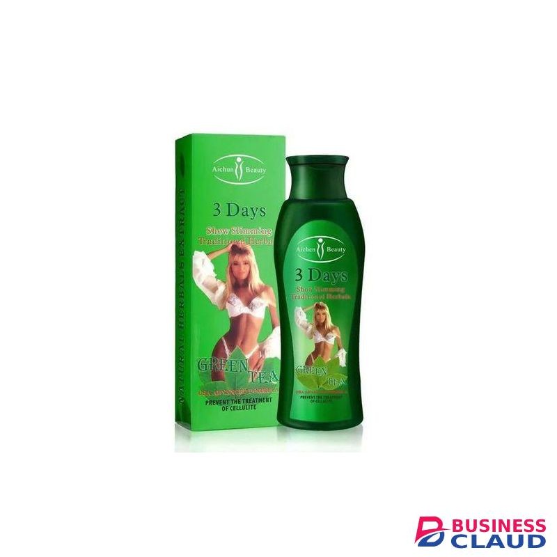 Aichun Beauty 3Days Show Slimming Pack - Hot Long Chilli &Ginger Slimming Cream (200ml) And Green Tea Slimming Cream( 200 Ml )