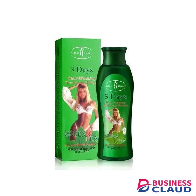 Aichun Beauty 3Days Show Slimming Pack - Hot Long Chilli &Ginger Slimming Cream (200ml) And Green Tea Slimming Cream( 200 Ml )