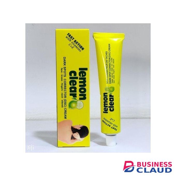 Lemon Clear Fast Action Vitamin C Dark Spot Corrector Cream.
