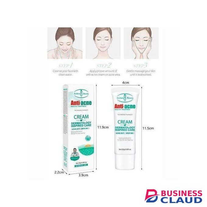 Aichun Beauty Anti-acne Healthy Treatment Cream Treats Pimple Clogged Pores Oil Control Reduces Acne Scars Shrinks Pores 20g