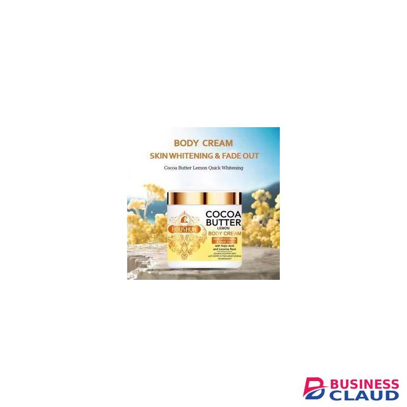 American Dream Cocoa Butter Lemon Cream With Lemon Oil & Vitamin E