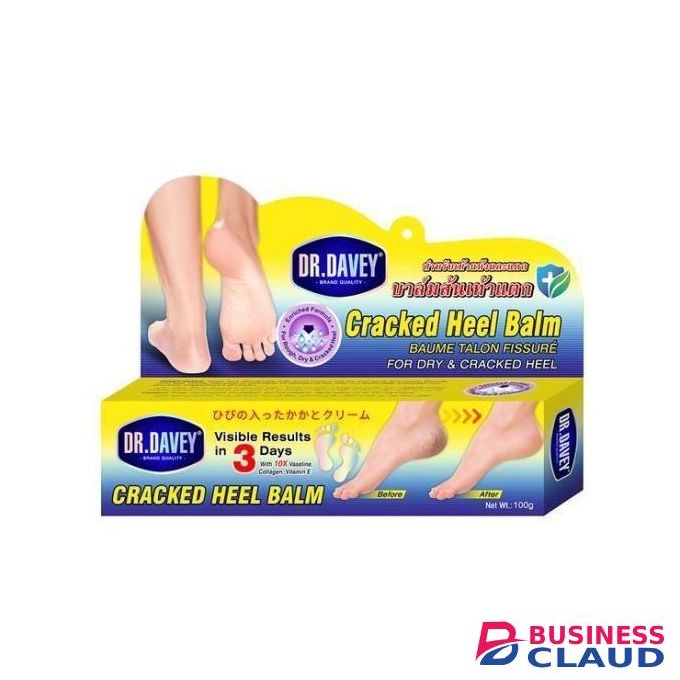 Dr. Davey Cracked Heel Balm Foot Repair Softening Foot Cream