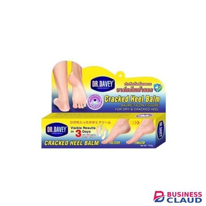 Dr. Davey Cracked Heel Balm Foot Repair Softening Foot Cream