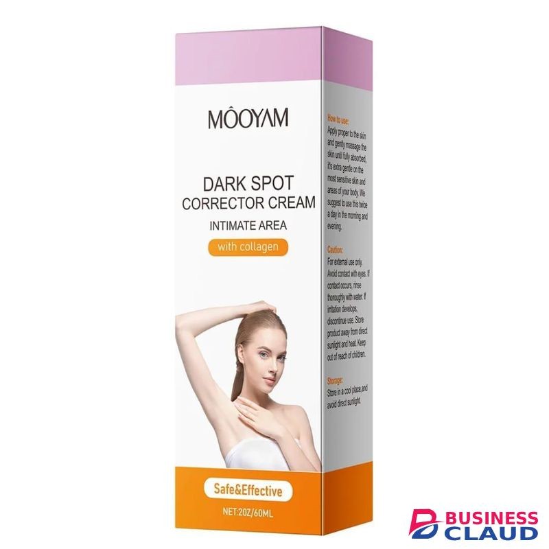 MOOYAM NEW ADVANCED DARK SPOT CORRECTOR CREAM - UNDERARM, NECK, ARMPIT, KNEES, ELBOWS, PRIVATE AREAS, INTIMATE AREAS - UPGRADED FORMULA, INSTANT RESULT 60ML