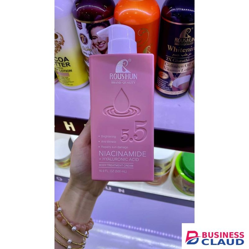 Roushun NIACINAMIDE+HYALURONIC ACID BODY TREATMENT CREAM