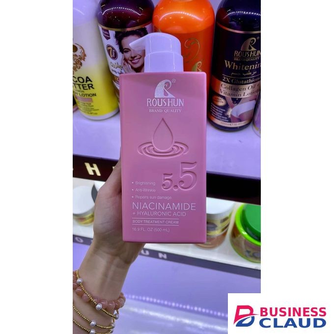 Roushun NIACINAMIDE+HYALURONIC ACID BODY TREATMENT CREAM