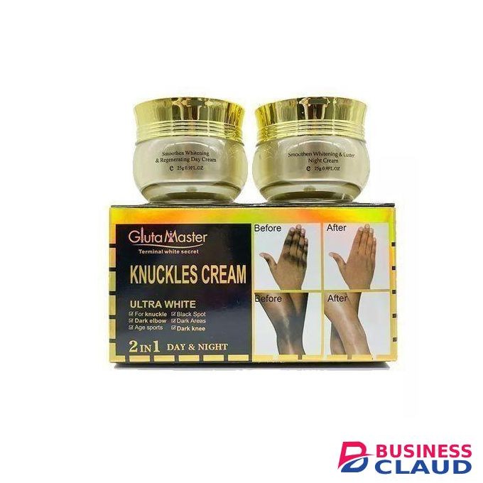 Gluta Master Knuckles Cream Ultra White 2in1 Day & Night