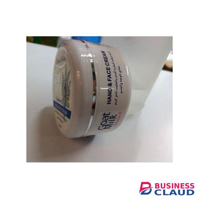 Doctor White Goat Milk With Vitamin E, Hand & Face Cream, 300g
