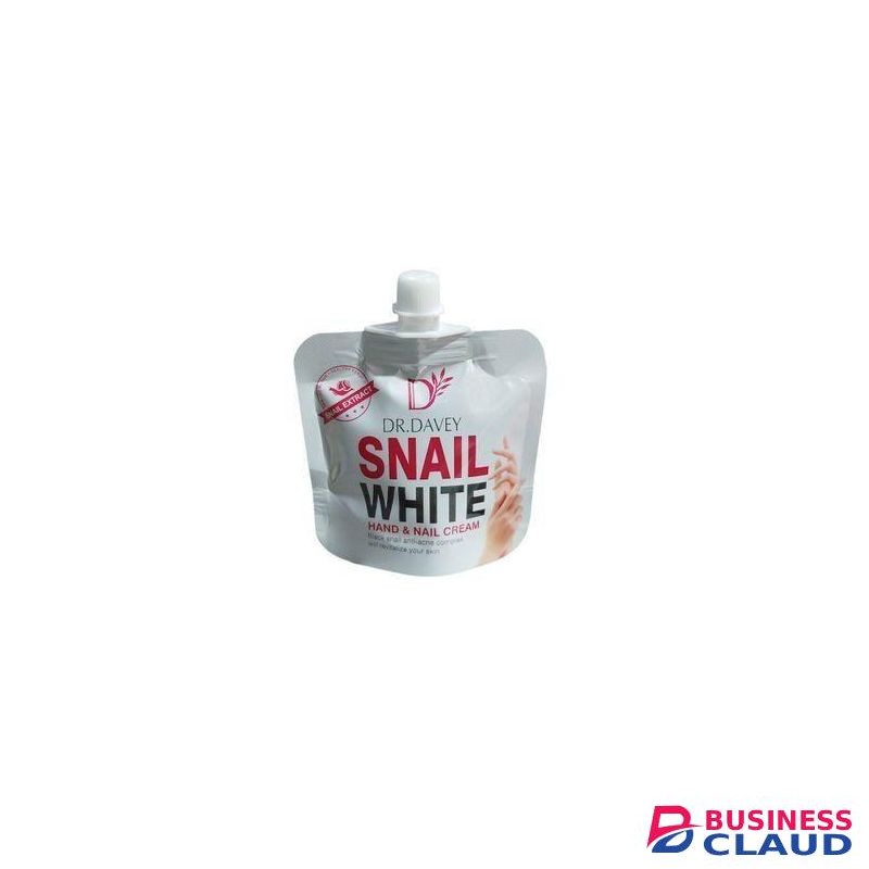 Dr. Davey Snail White Hand & Nail Cream. Moisturizes, Anti-Acne, Softens, Smooths, Conditions Nails & Cuticles & Revitalizes Your Skin,,PLUS FREE GIRFT.
