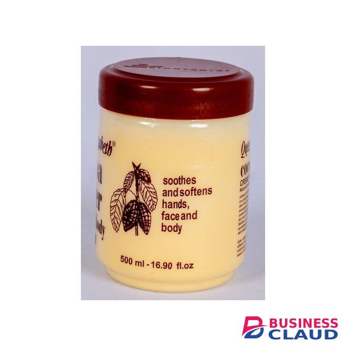 Queen Elizabeth Cocoa Butter Hand & Body Lightening Cream