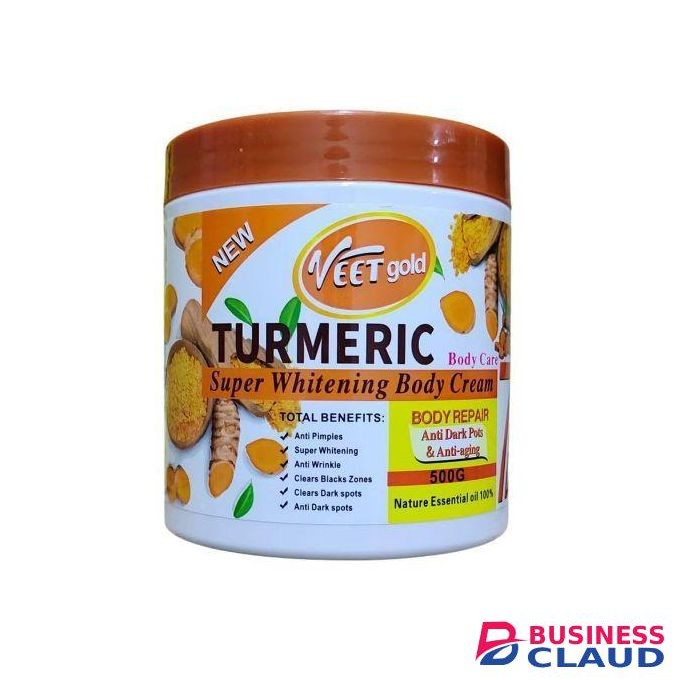 VEET GOLD Turmeric Super Whitening Body Cream - 500g