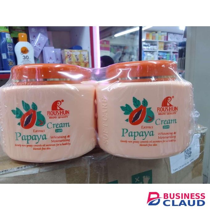 Roushun Papaya whitening hand and body cream