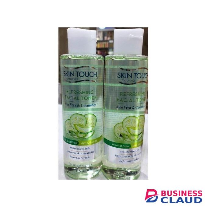 Skin Touch Naturals Refreshing Facial Toner with Aloe Vera & Cucumber-250ml.