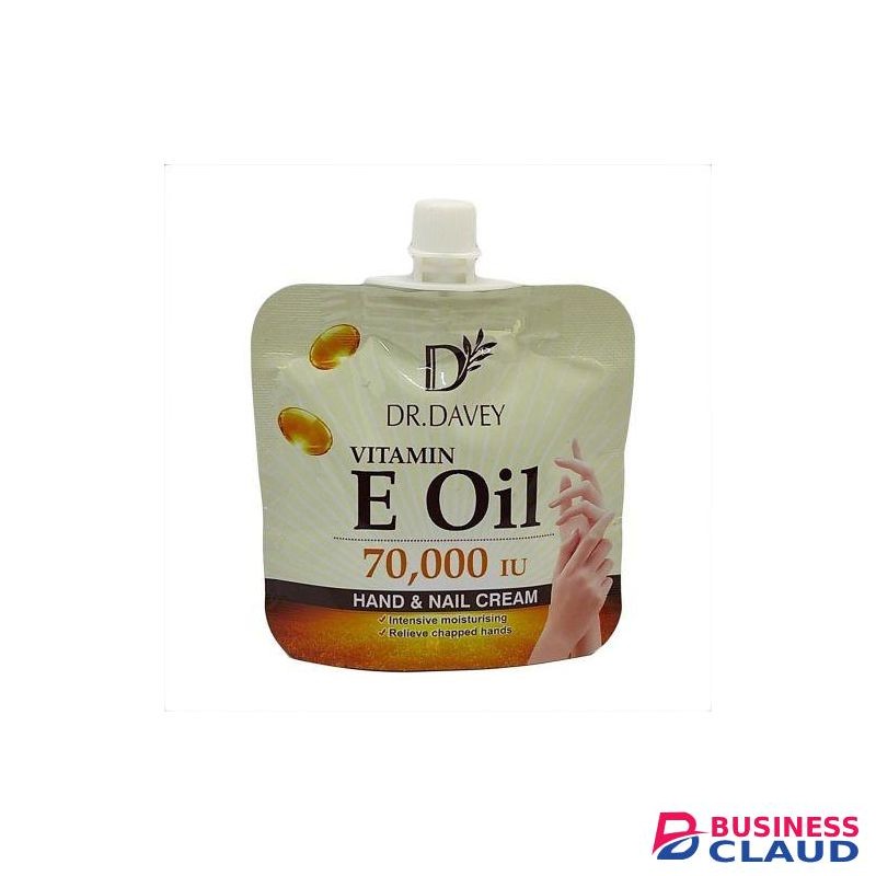 Dr. Davey Vitamin E Oil 70,000 IU Hand & Nail Cream - 30g