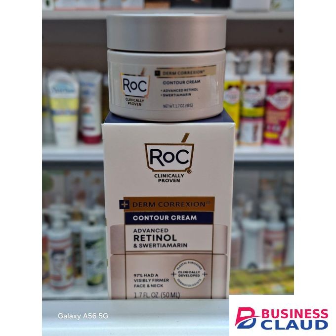 Clinically proven Derm correxion contour cream advanced retinol & swertiamarin 50 ml